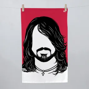 'Dave Grohl' Foo Fighters Tea Towel