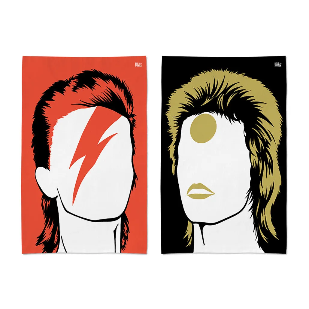 David Bowie Tea Towel Set