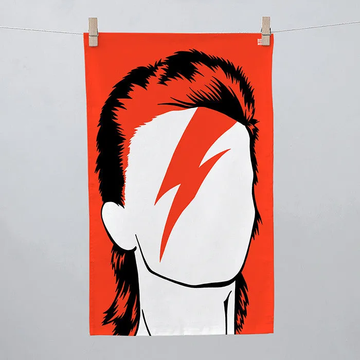 David Bowie Tea Towel