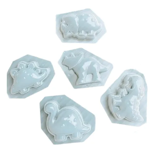 Dinosaur Set (5pk) - DB Bath Bomb Moulds