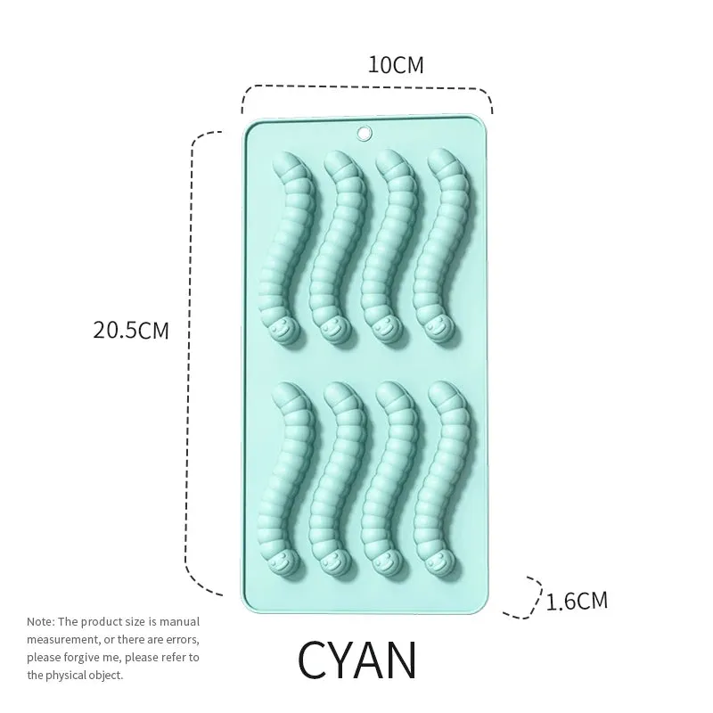 Dog Paw and Bone Shaped Silicone Mold Non-stick Food Grade Ice Tray for Chocolate Candy Cupcakes Puddings Jellies Puppy Cookies