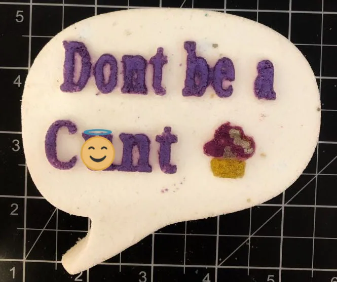 Don't Be a C*nt Muffin - DB Bath Bomb Moulds