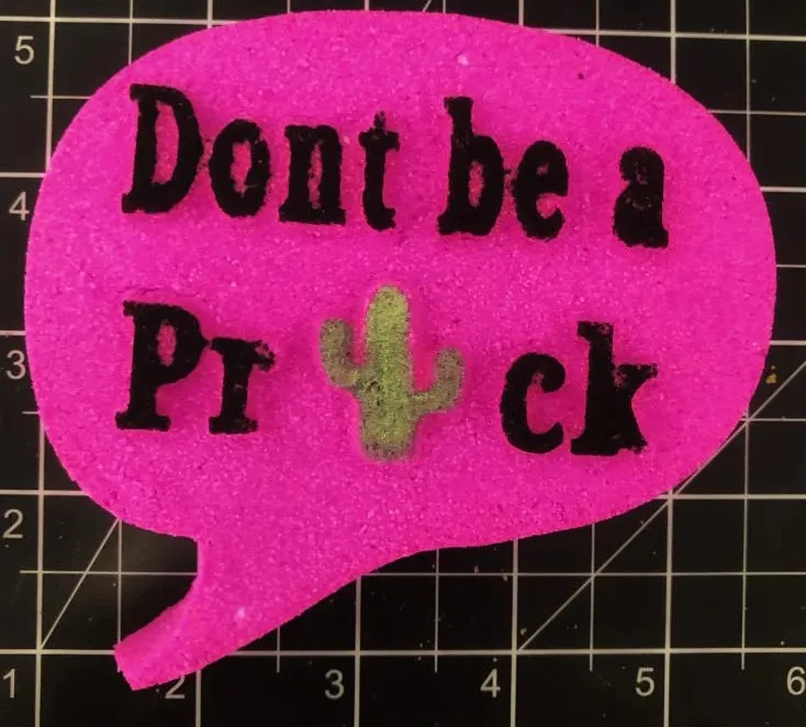 Don't Be a Prick - DB Bath Bomb Moulds