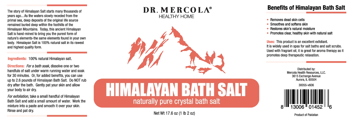 Dr. Mercola Himalayan Bath Salt 17.6 oz