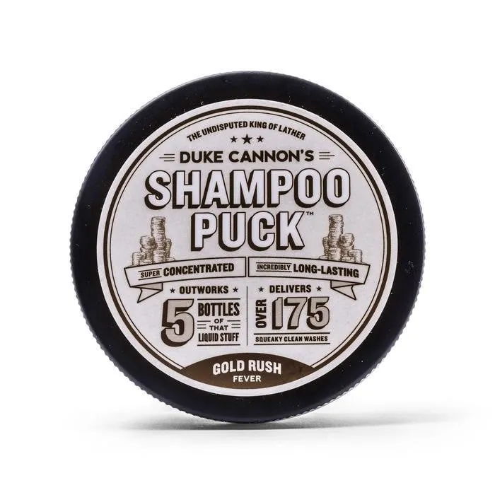 Duke Cannon Puck Shampoo Gold Rush Fever