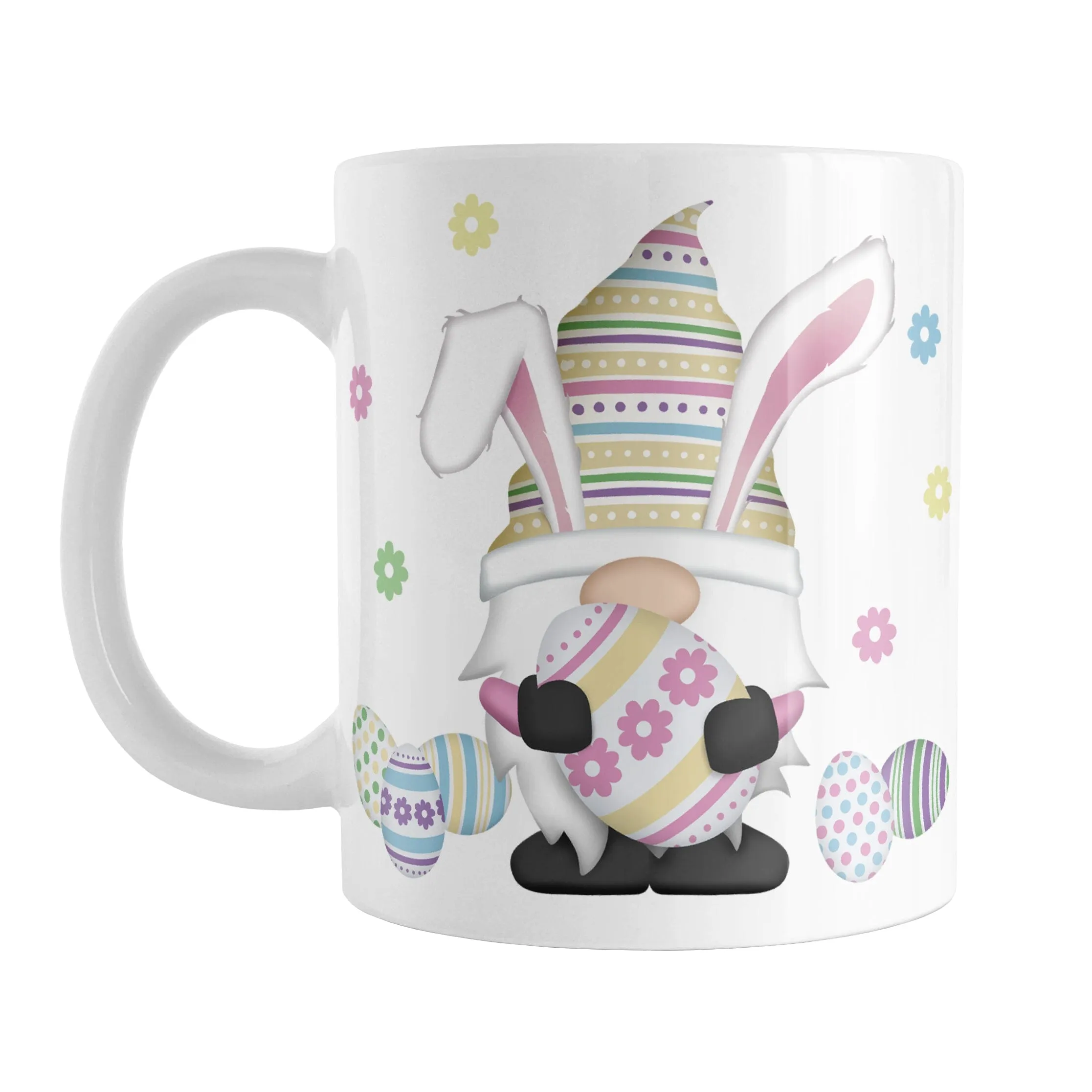 Easter Eggs Bunny Gnome Mug