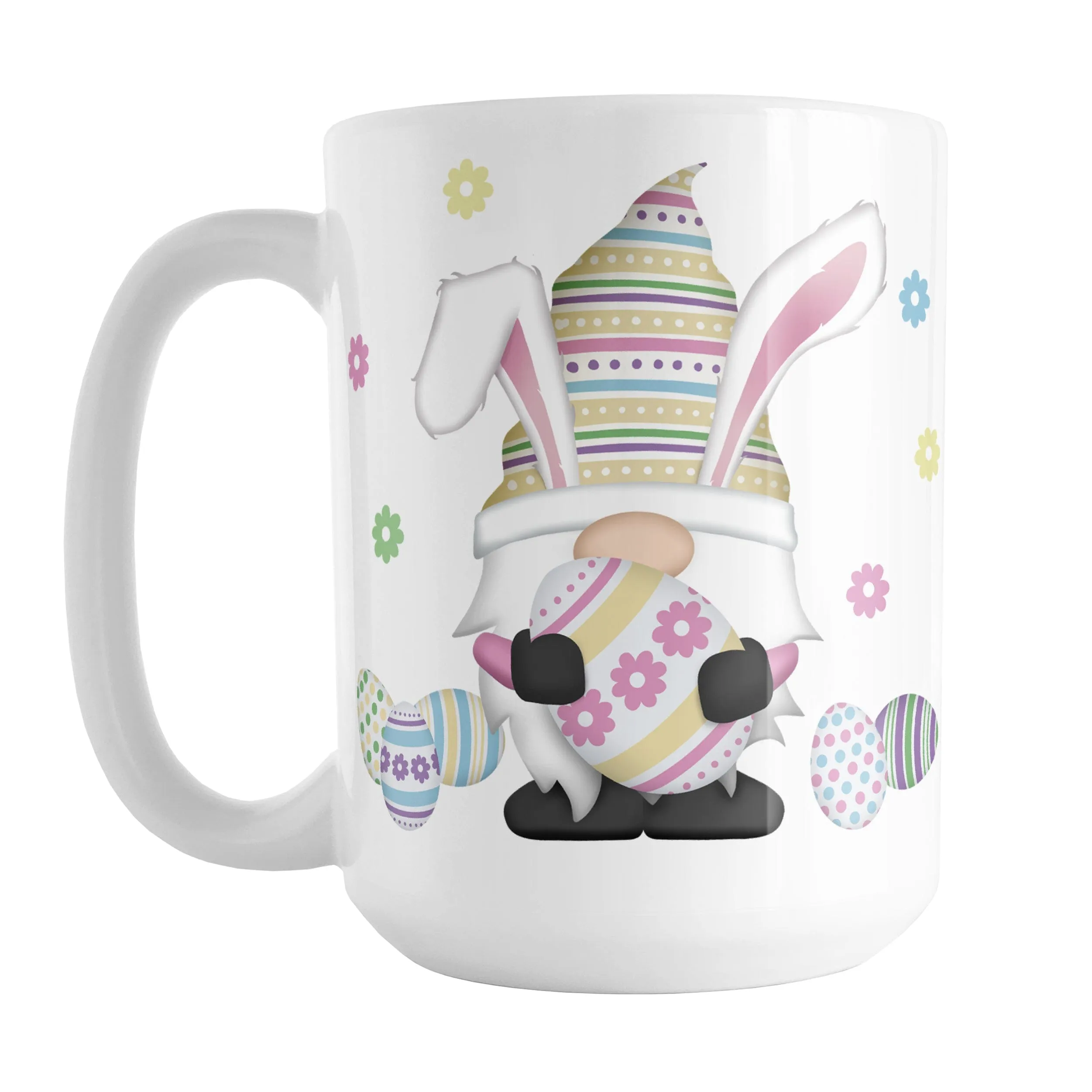 Easter Eggs Bunny Gnome Mug