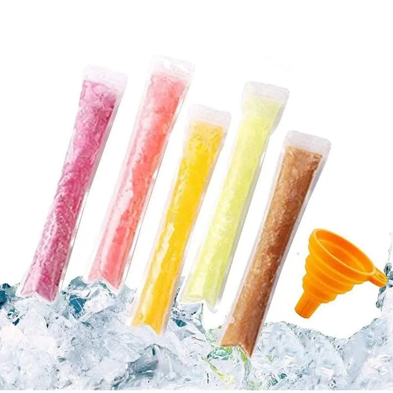 Easy Ice Popsicle Maker Bag Set