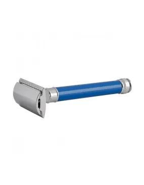 Edwin Jagger - DE83 Long Handle Safety Razor, Blue