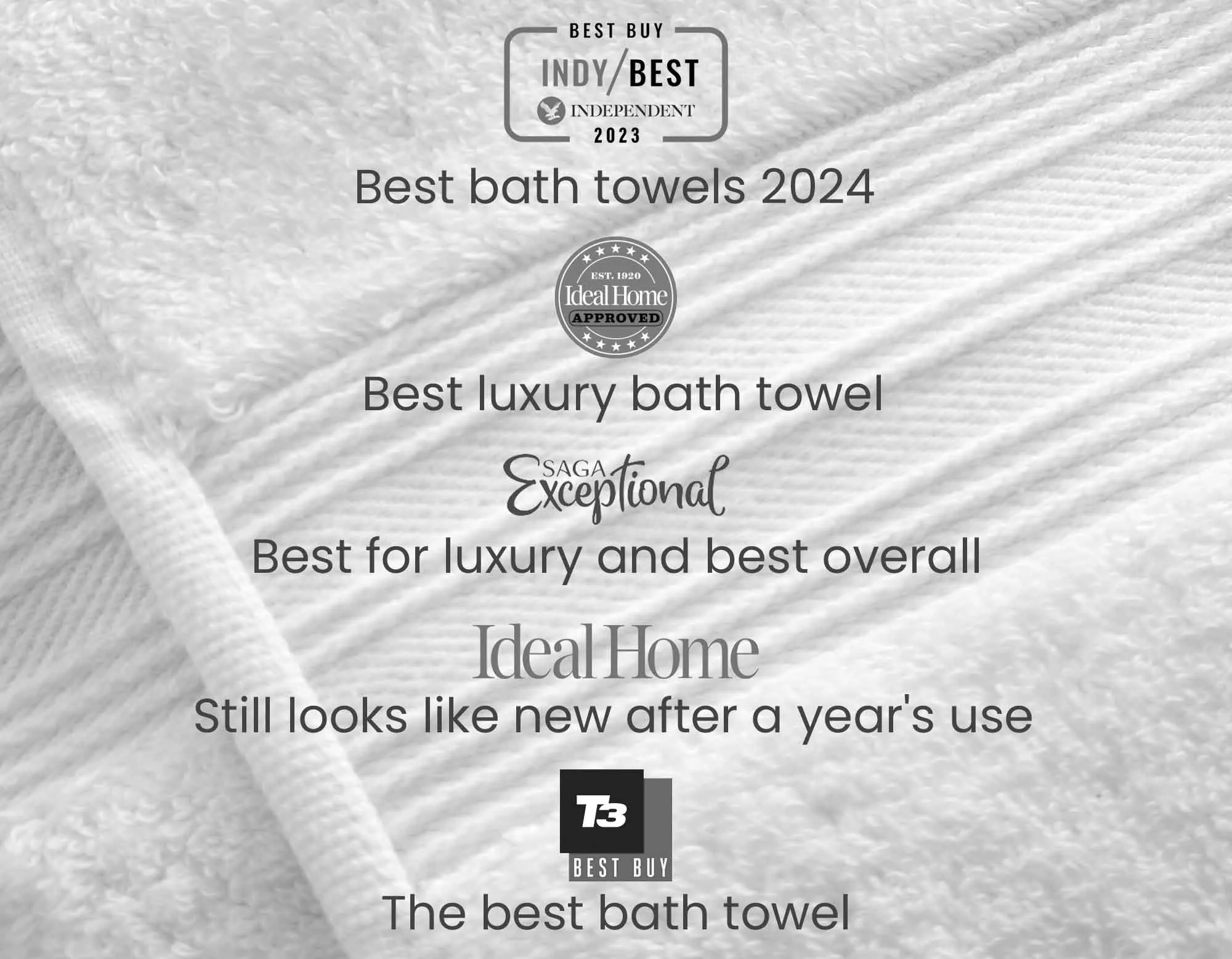 Egyptian Cotton Bath Towel Pair - Creme