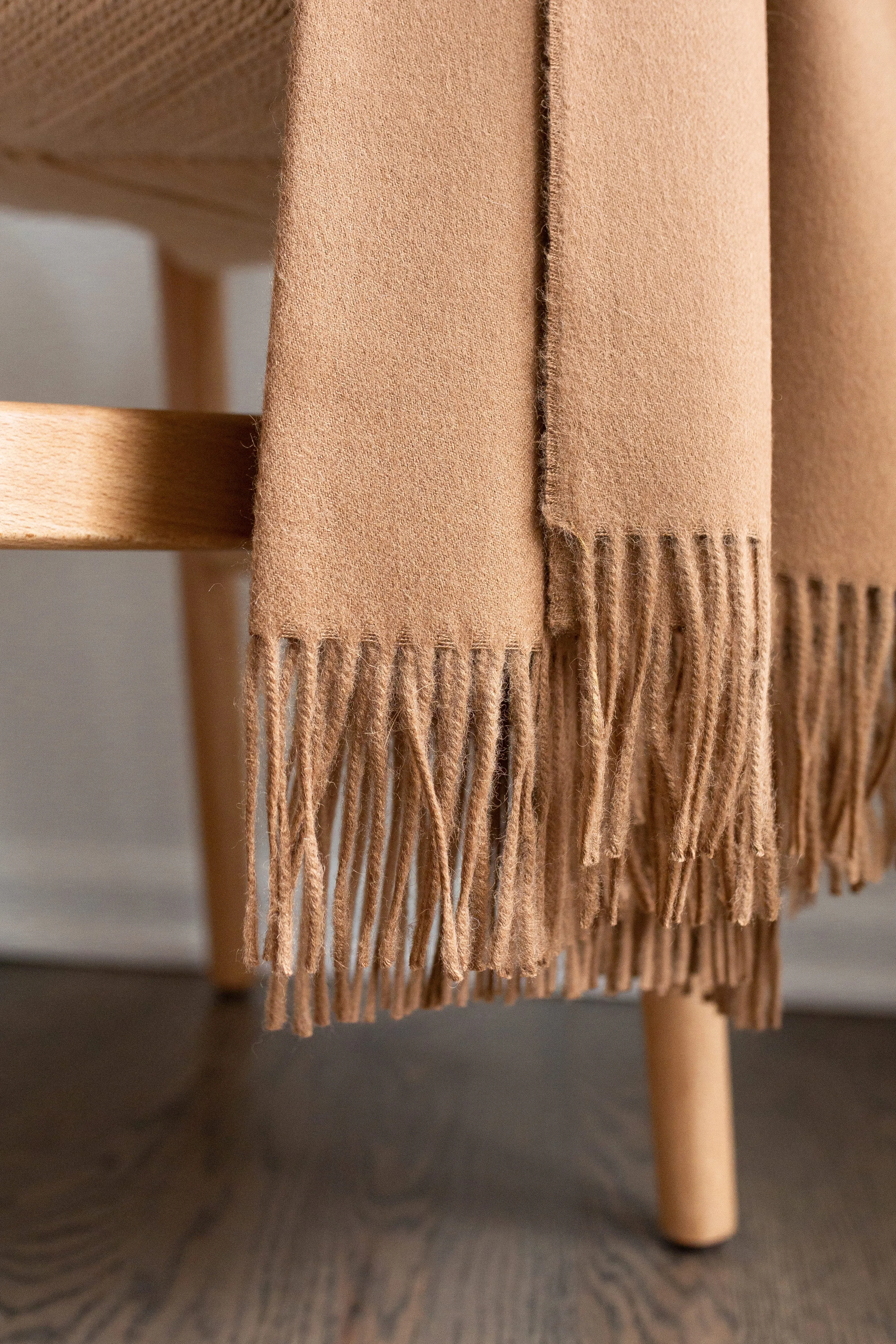 Esencia Alpaca Throw | Clay