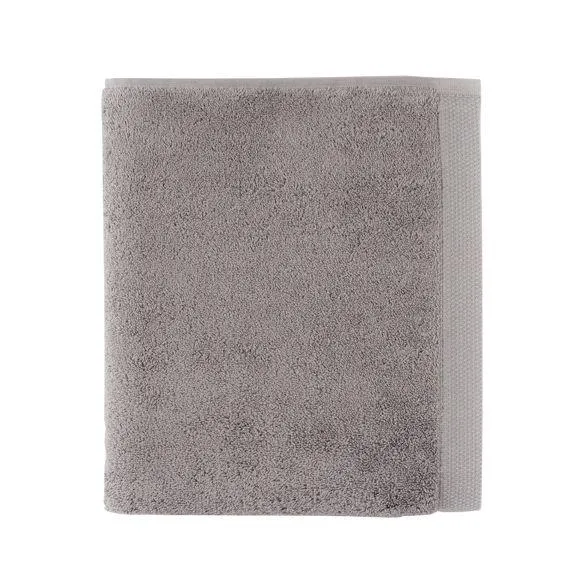 Essentiel Stone Grey Bath Towels by Alexandre Turpault