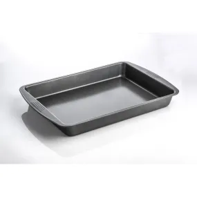 Esslly Non-Stick Rectangle Tray | Deep Dish | Heavy Duty Baking Pan