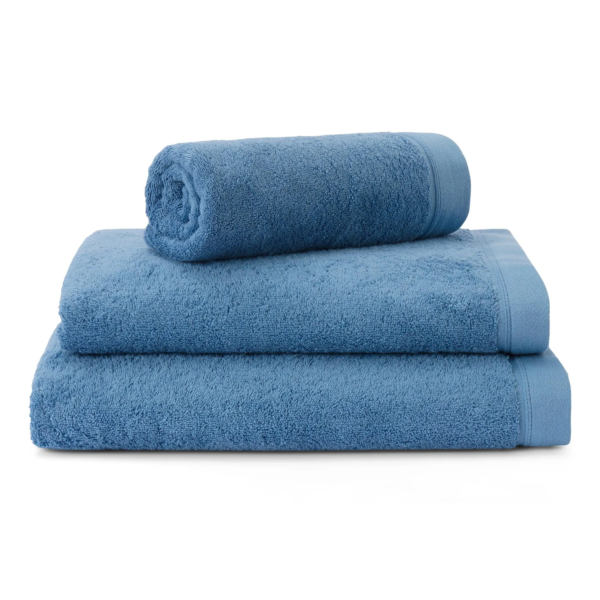 Faia Cotton Towel [Light blue]