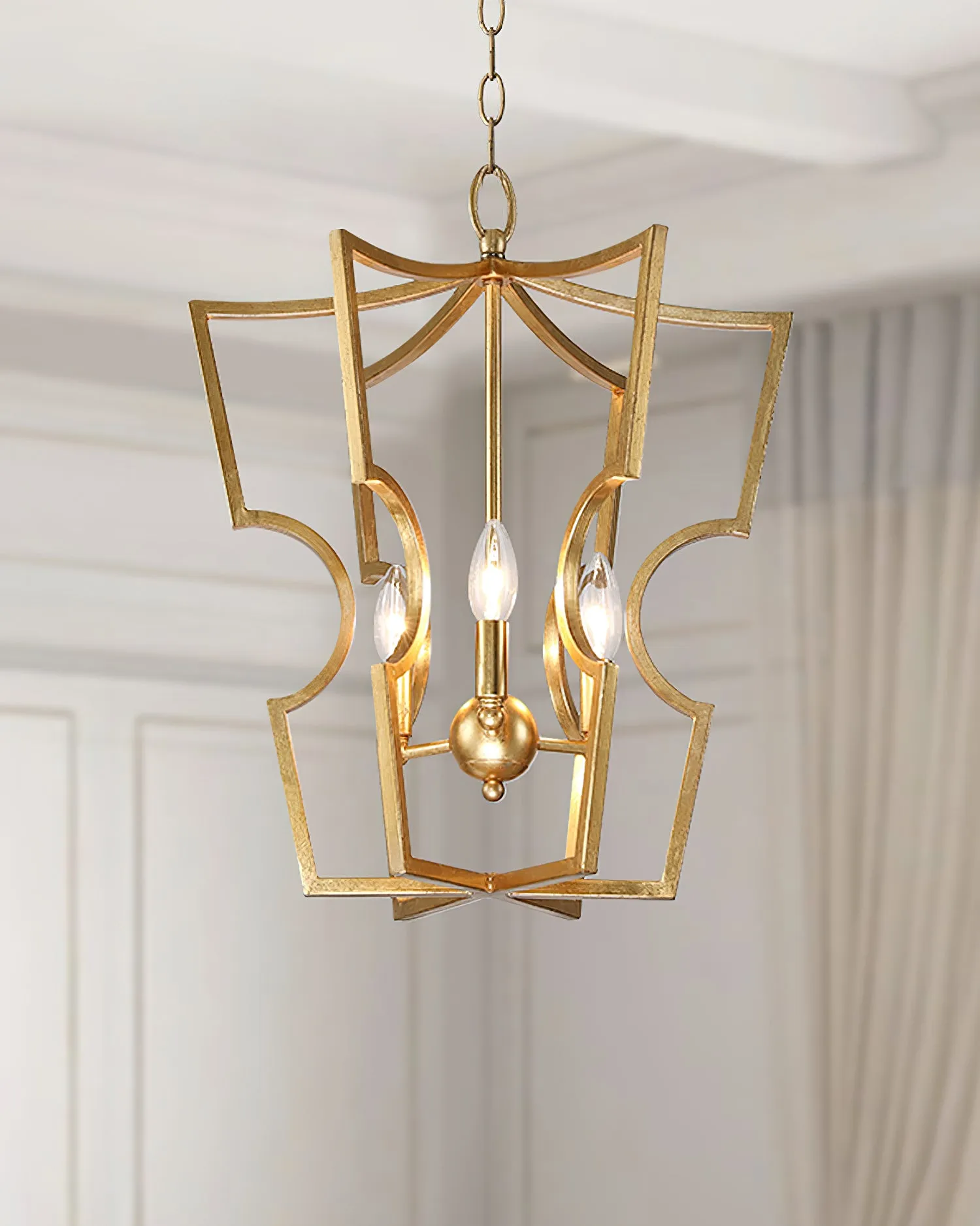 Farmhouse Lantern Chandelier