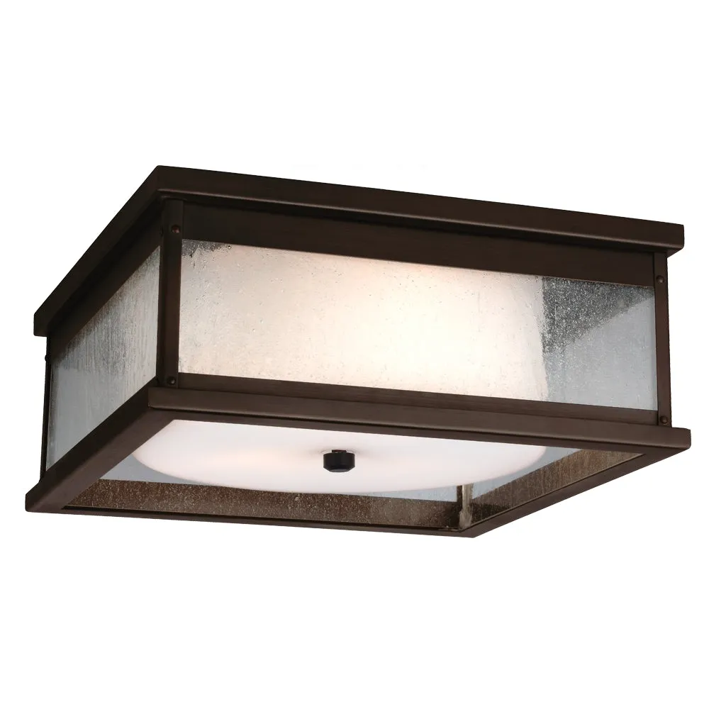 Feiss OL11113 Pediment 3-lt Outdoor Flush Mount