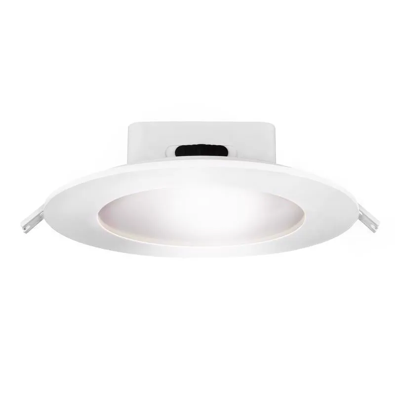 Feit White 6 in. W Aluminum LED Canless Recessed Downlight 85 W