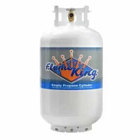 Flame King 30lb LP Cylinder w/OPD