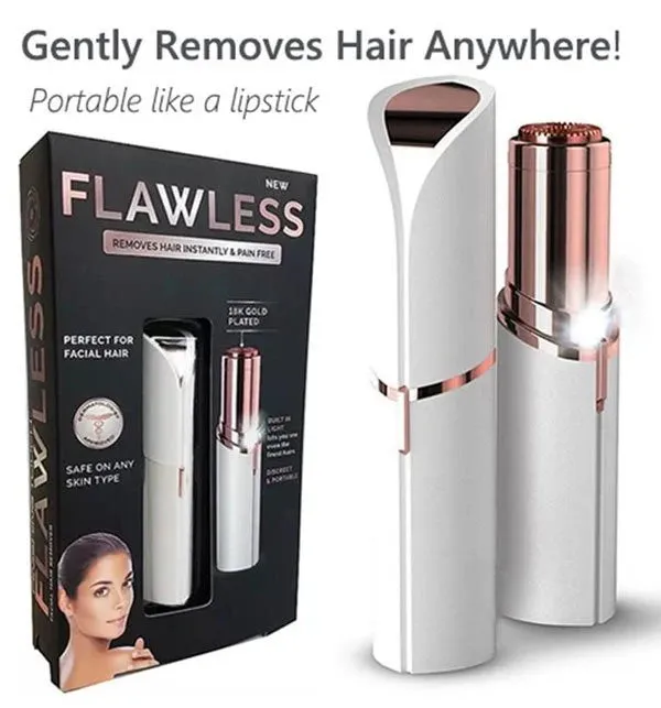 Flawless hair remover Rechargeable Facial Hair Removal Machine for Women