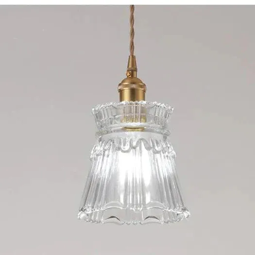 Glass Chandelier Single Head Small Chandelier