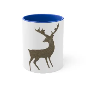 Golden Deer 11oz Accent Mug