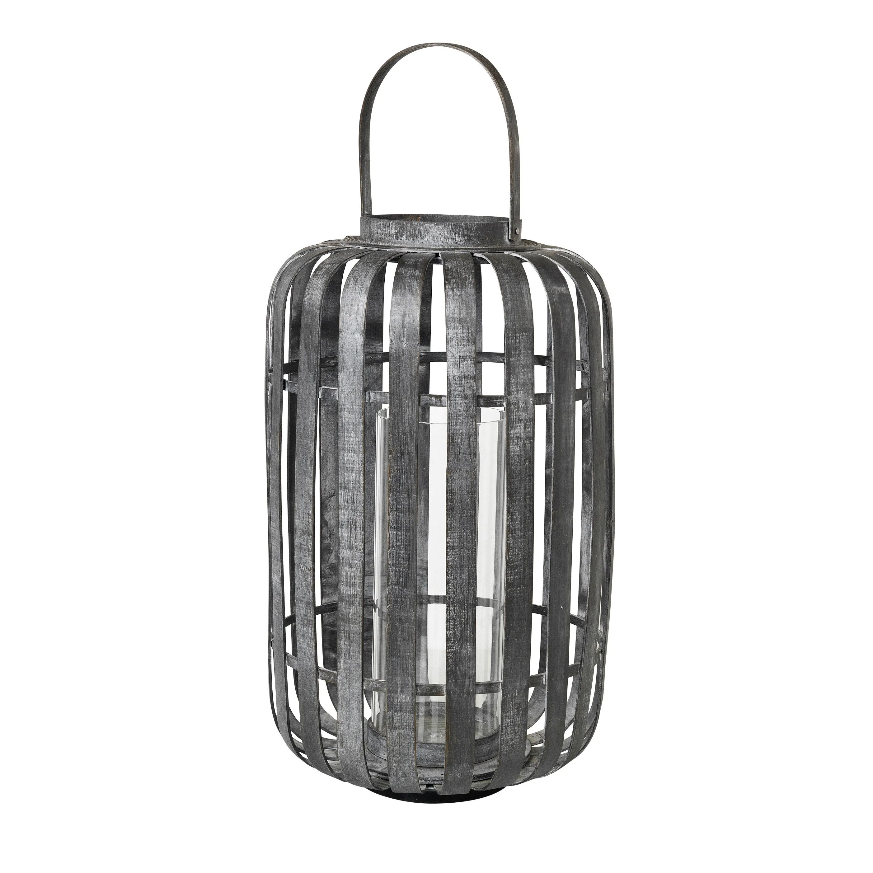 Grey Bamboo Lantern - Dinas - Broste Copenhagen - Two Sizes