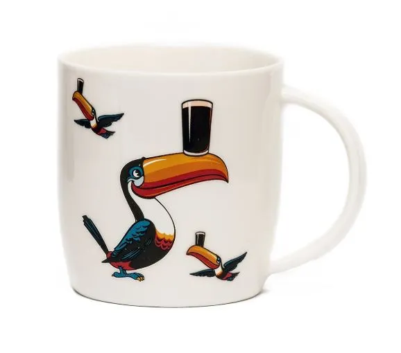 Guinness Mug Toucan Collection Glass