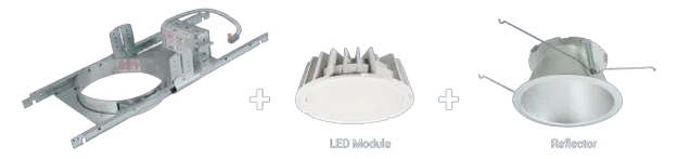 Halo HC630D010 6" New Construction Downlight Housing, 3000 Lumen