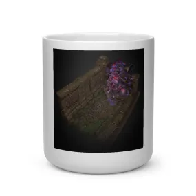 Hand-Painted Environment Art Heart Shape Mug