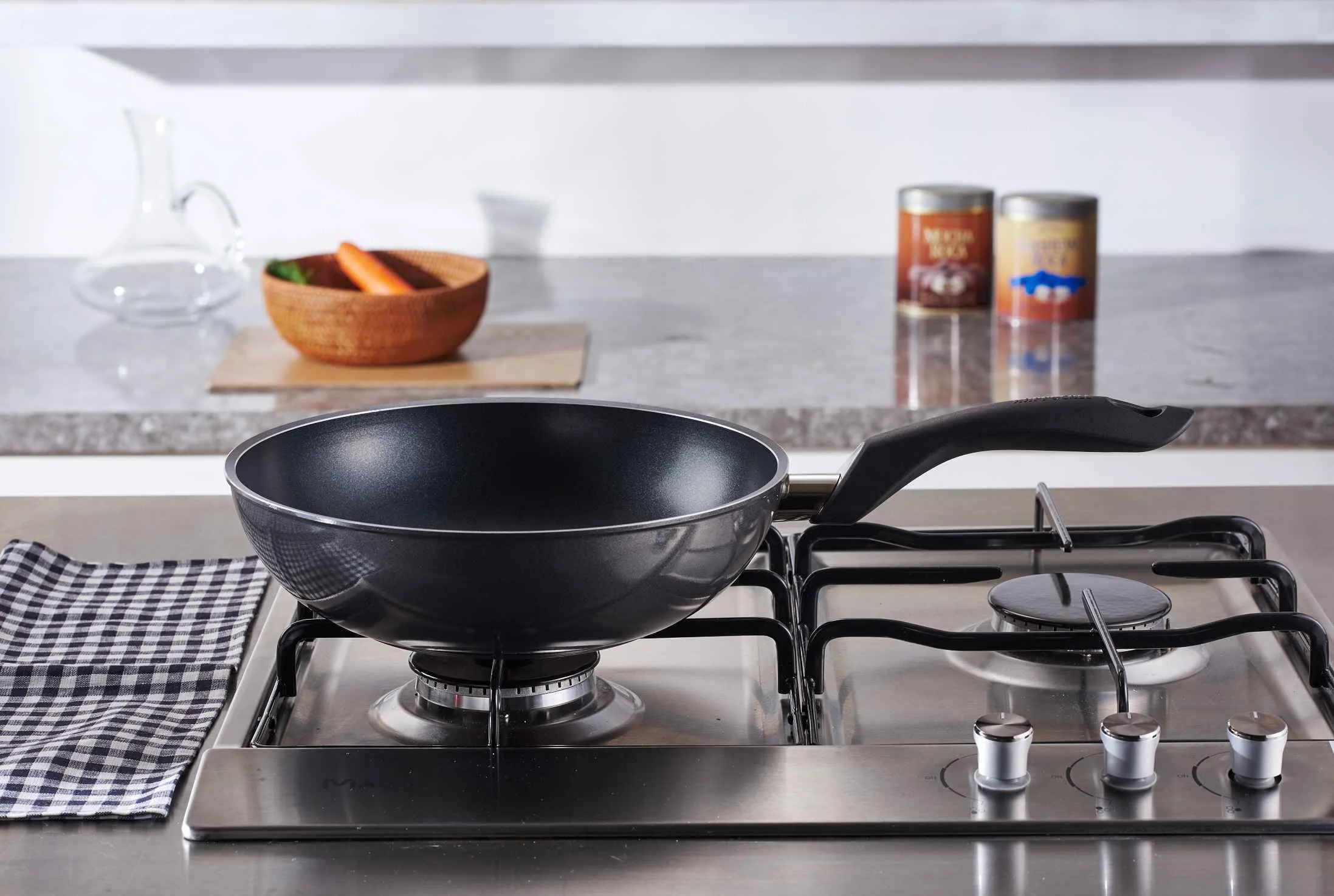 Happycall Titanium Wok, 12in (Induction Capable)