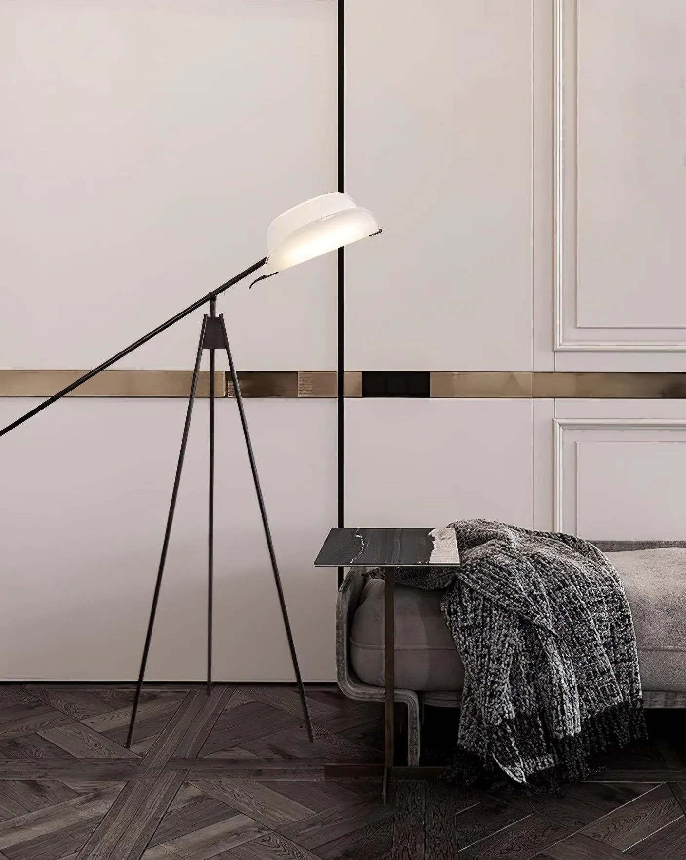 Heart Wing Tripod Floor Lamp