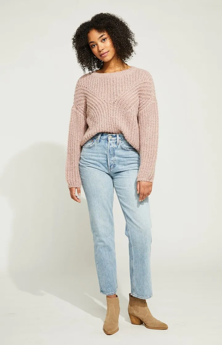 Heather Pink Matilda Pullover