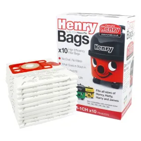 Henry NVM-1CH Hepa-Flo Vacuum Cleaner Bags 10 Count