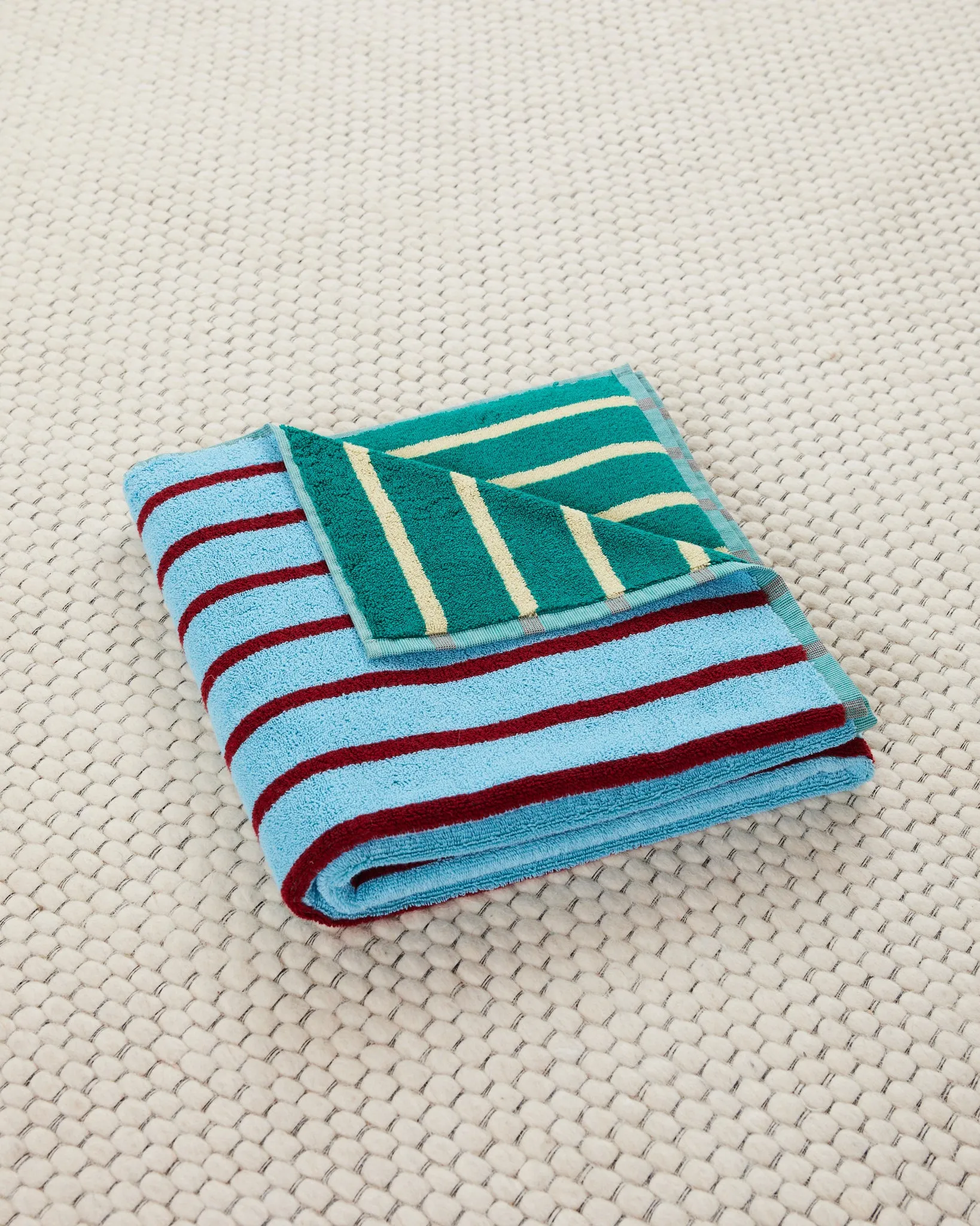 House Stripe Towels