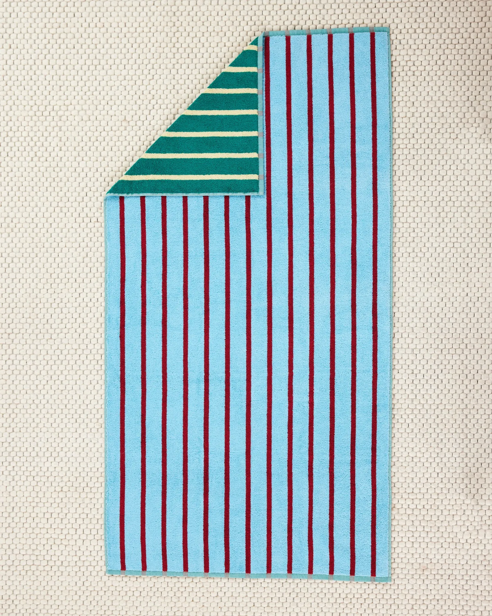 House Stripe Towels