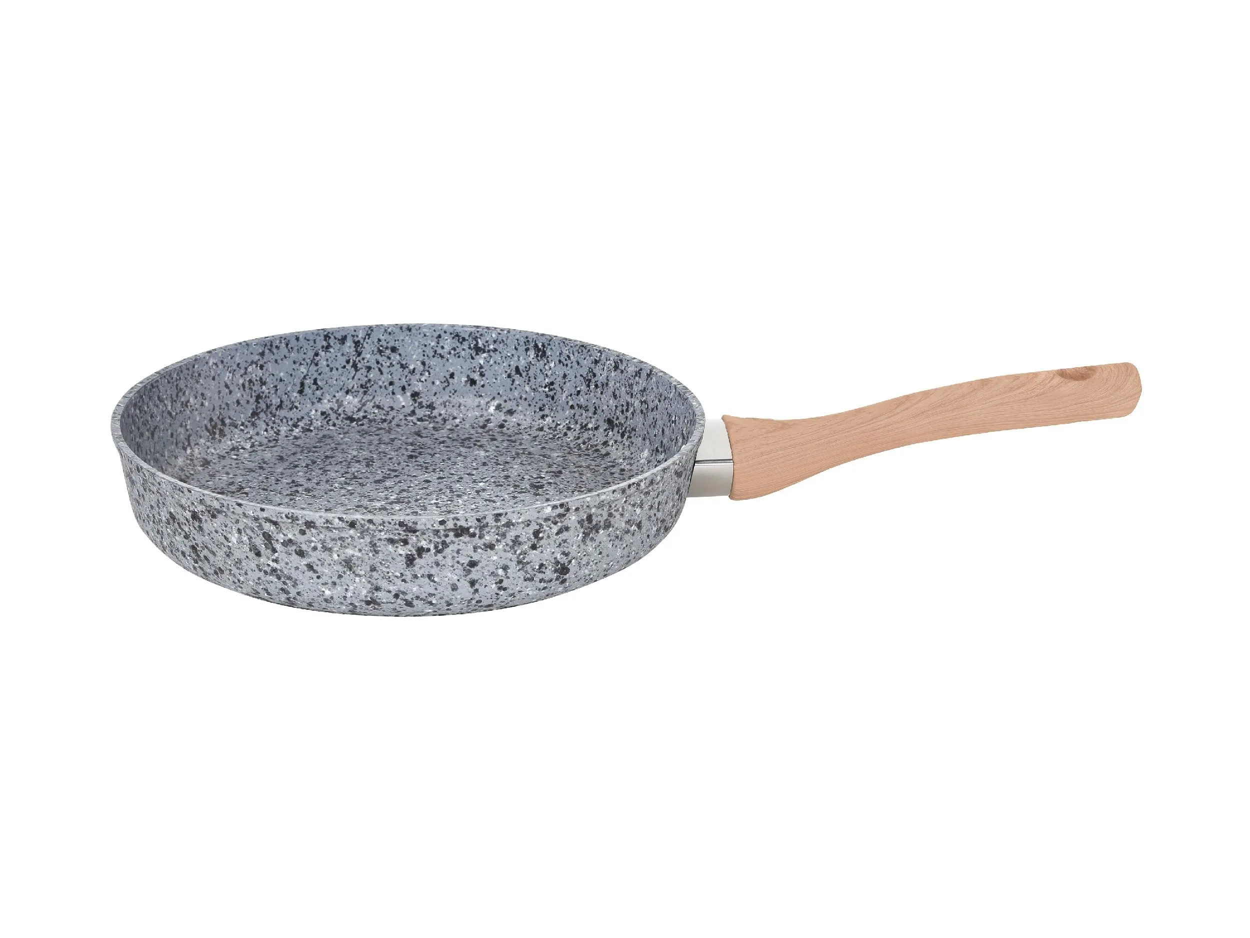 HUDSON Forged Nonstick Grey Frying Pan 2.6Qt Cookware, Pots and Pans, Dishwasher Safe, Copper