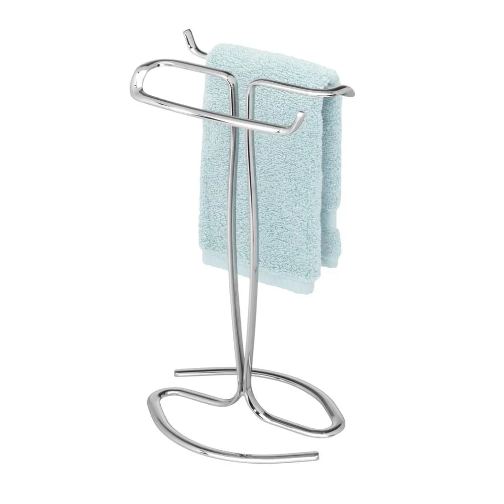 iDesign Axis Finger Tip Towel Holder in Chrome