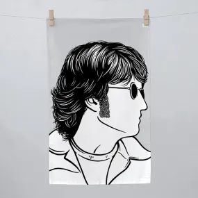 John Lennon 'Beatles' Tea Towel