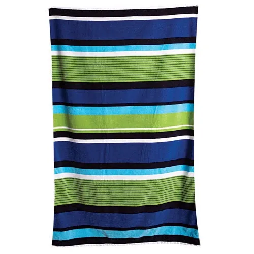 Jumbo Striped Beach Towel