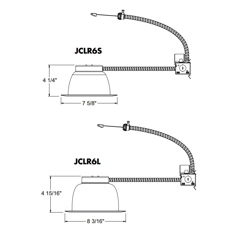 Juno JCLR6 6" Commercial LED Retrofit, 1800 Lumens