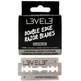 L3VEL3 Double Edge Razor Blades 100pc