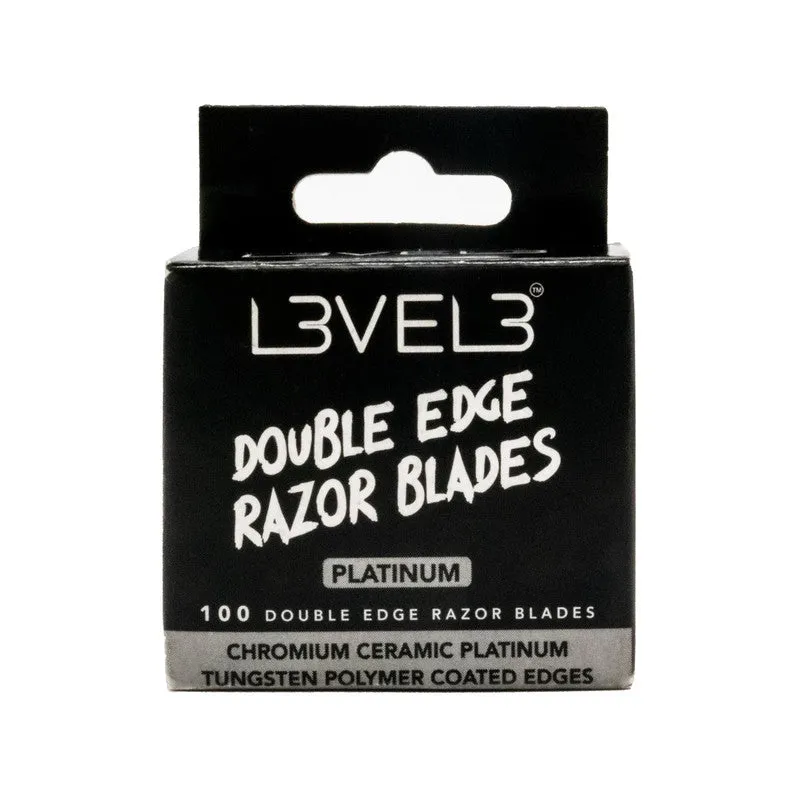 L3VEL3 Double Edge Razor Blades 100pc