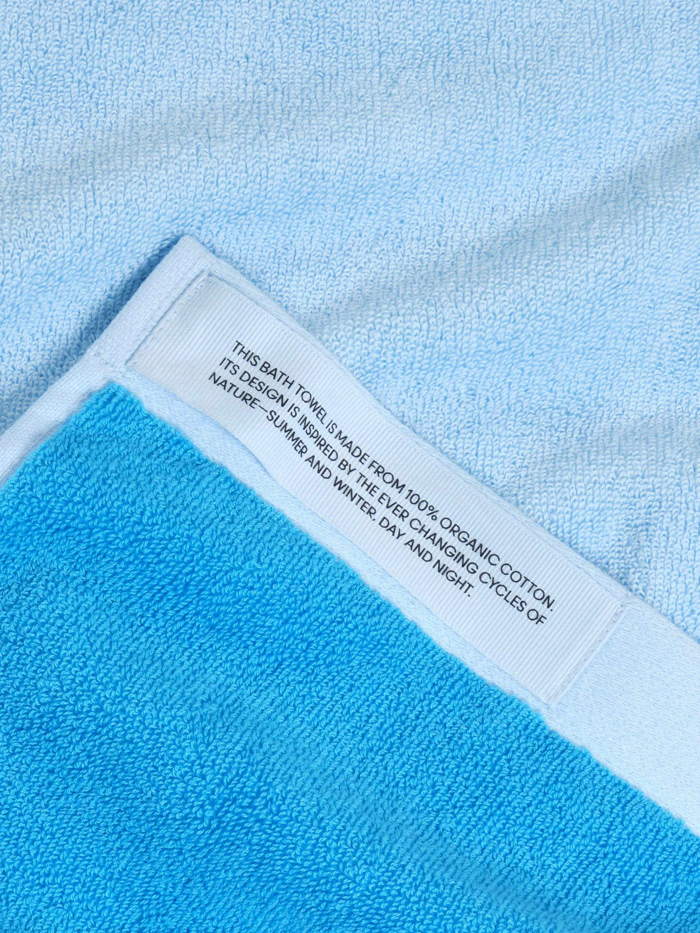 Large Bath Towel—moonstone blue