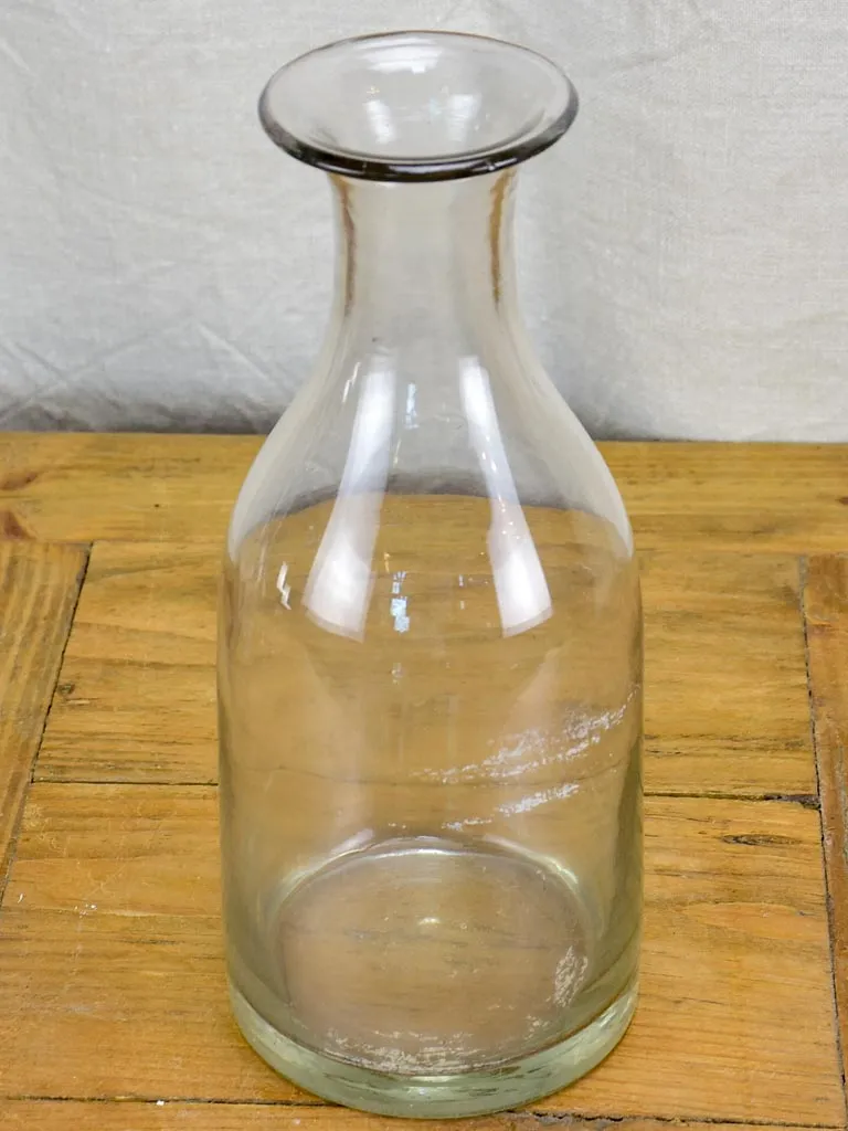 Large vintage French bistro carafe