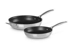 Le Creuset 3Ply Stainless Steel 2 Piece Frying Pan Set