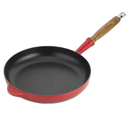 Le Creuset Classic Cast Iron Frying Pan with Wooden Handle 26cm