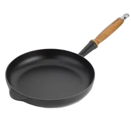 Le Creuset Classic Cast Iron Frying Pan with Wooden Handle 26cm