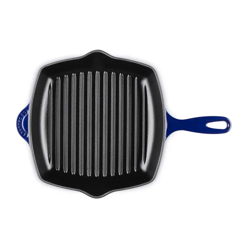 Le Creuset Signature Cast Iron Square Grillit 26cm Indigo