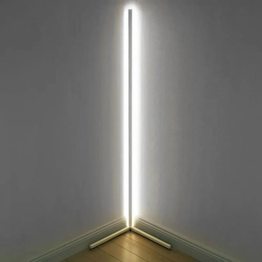 LED Floor Lamp Modern Simple Corner Rod Floor Light for Living Room Bedroom Atmosphere Standing Light