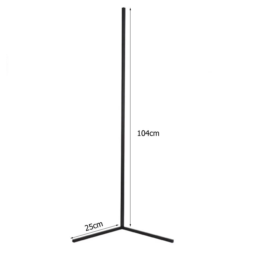 LED Floor Lamp Modern Simple Corner Rod Floor Light for Living Room Bedroom Atmosphere Standing Light